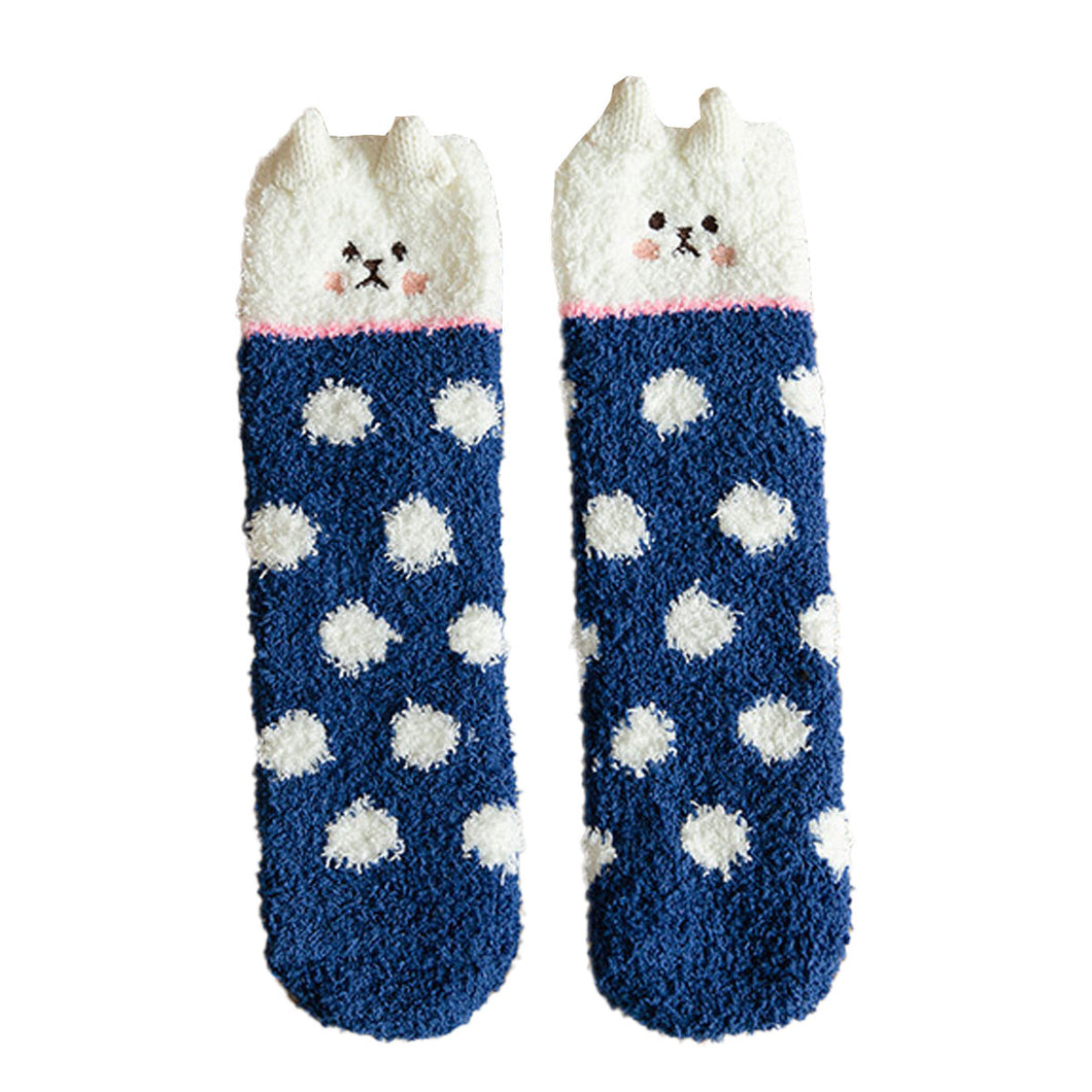 Christmas Ball Fleece Socks