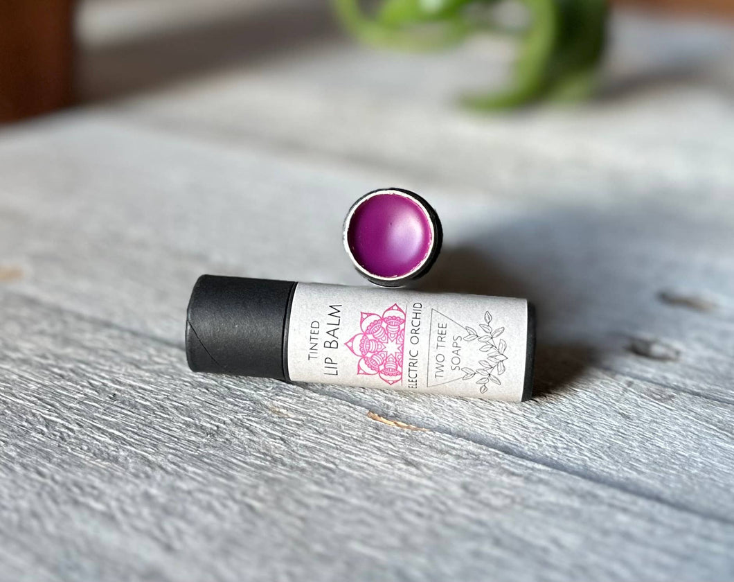 Electric Orchid ~ Tinted Lip Balm ~ Vegan