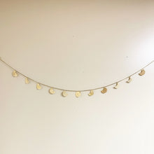 Load image into Gallery viewer, Brass Moon Wall Garland
