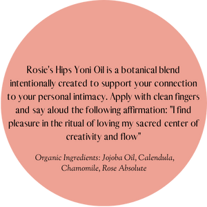 Rosie's Hips Yoni Oil
