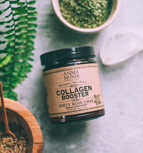 Collagen Booster: Plant-Based Dirty Rose Chai