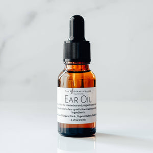 Ear Oil with Garlic + Mullein